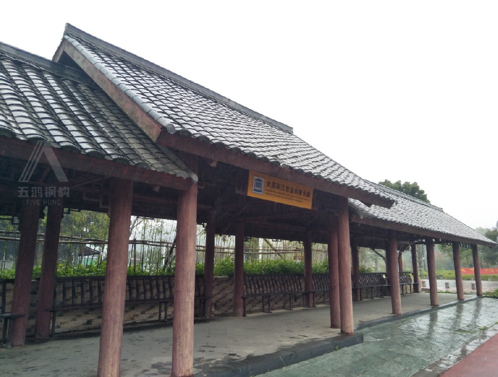 柳州環(huán)江鋼結(jié)構(gòu)涼亭